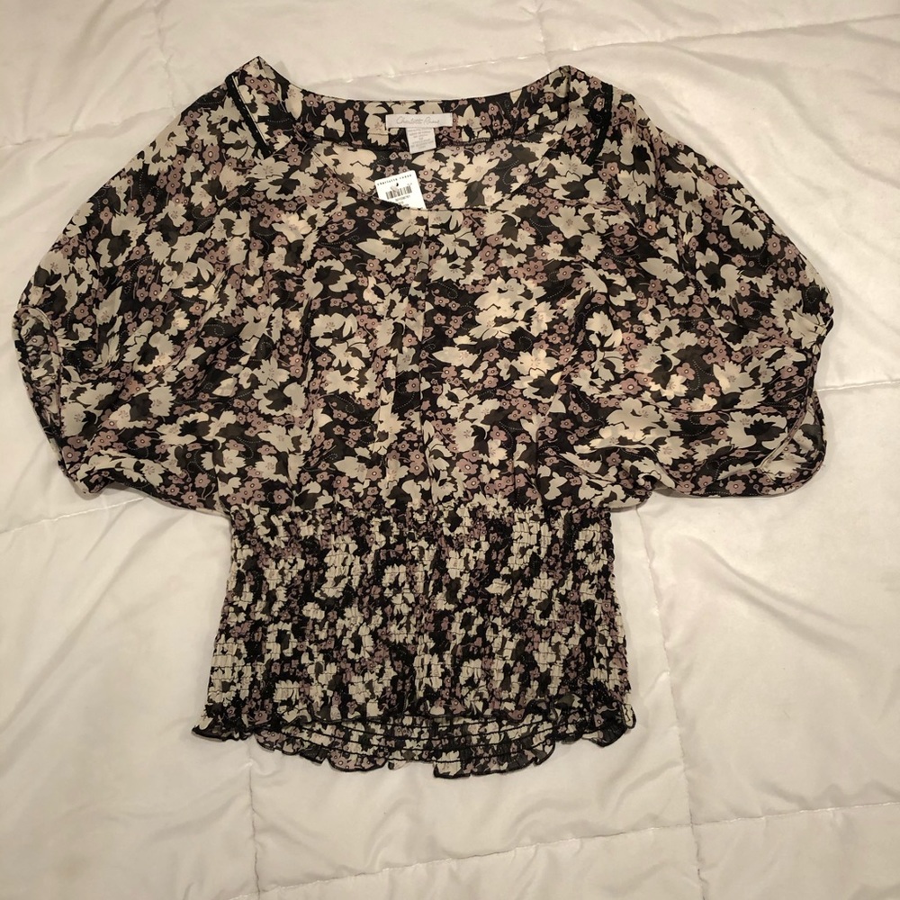 NWT💜Charlotte Russe Blouse